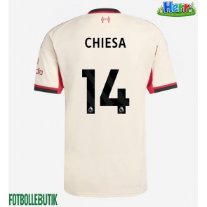 Liverpool Federico Chiesa #14 Bortatröja 2025-26 Kortärmad